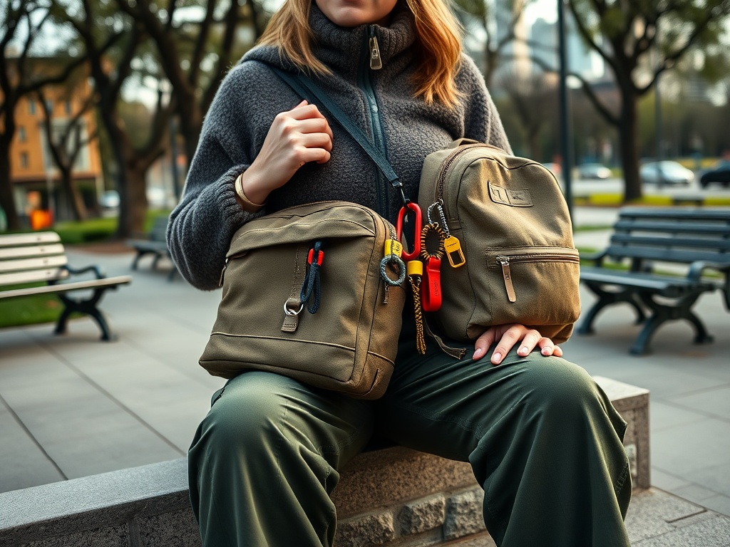 conceptmachine.ro | Stilul „Gorpcore” în accesorii: Brelocuri și carabiniere